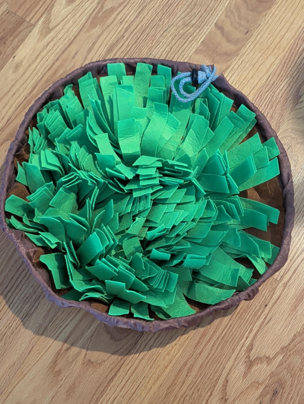Non-Brand Green Fabric Snuffle Mat For Pets